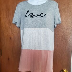 Maurices Paw Print Love Graphic Tee